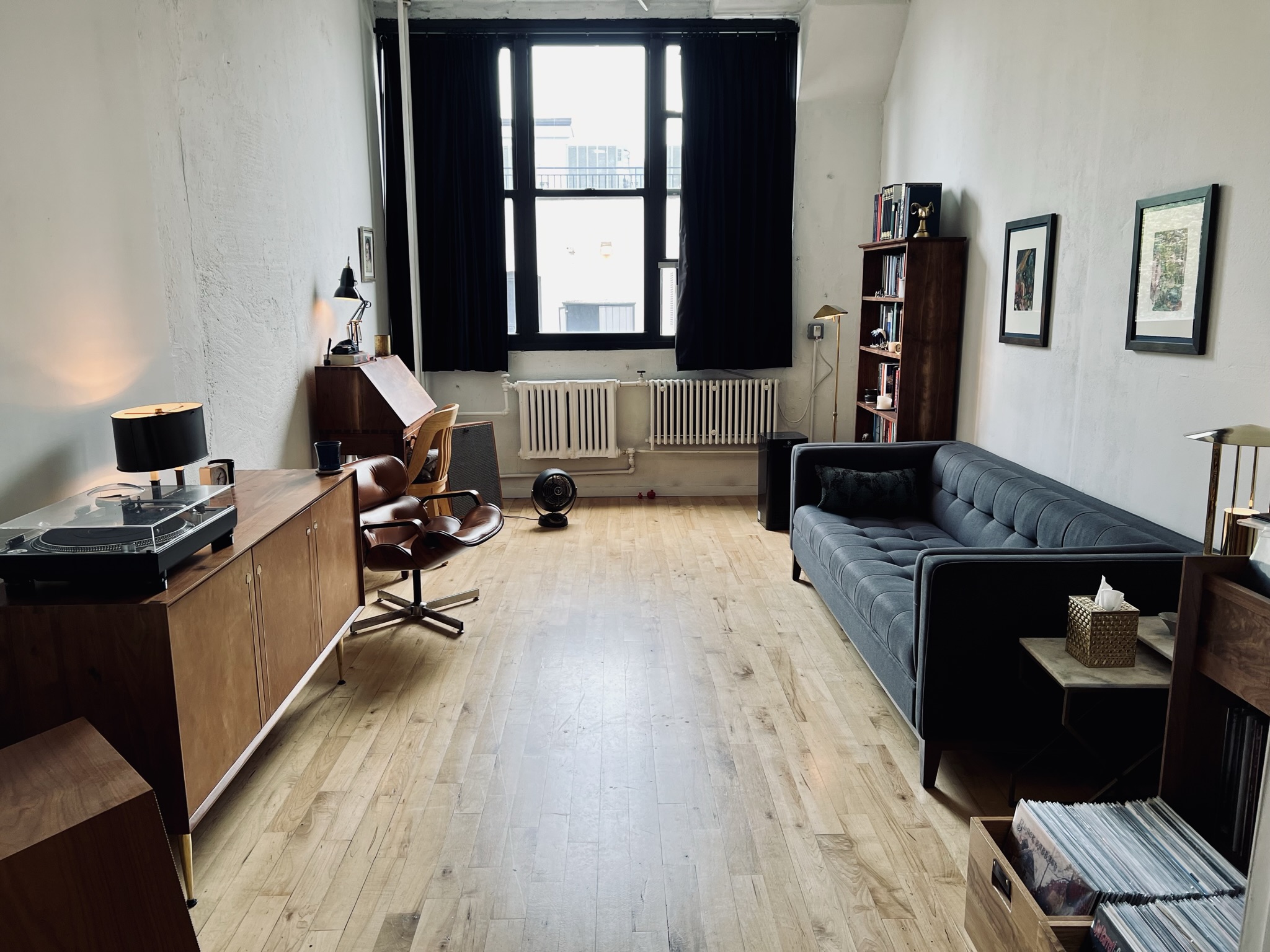 Office interior &mdash; Dr. Jonathan Detrixhe, Greenpoint Brooklyn